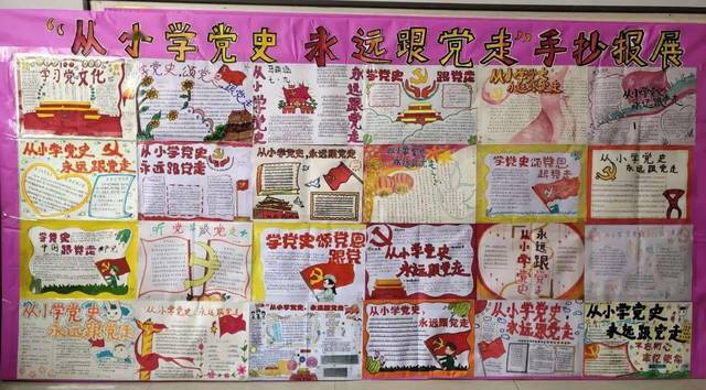 最新永遠跟黨走手抄報,最新永遠跟黨走手抄報