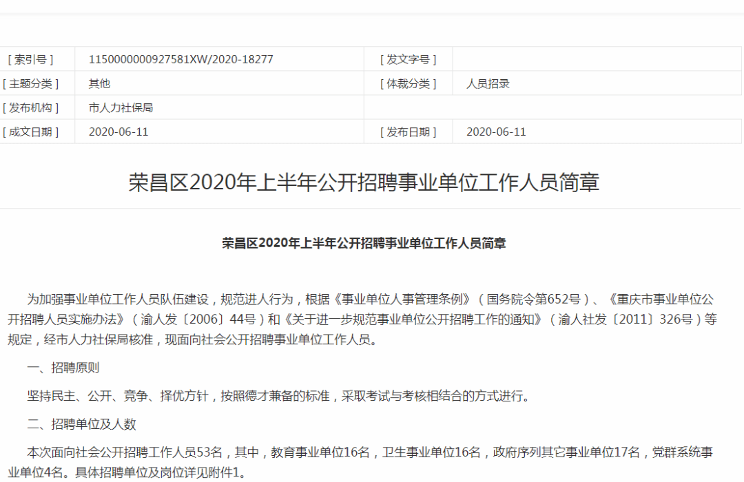 榮昌區招聘網最新招聘信息更新發布?