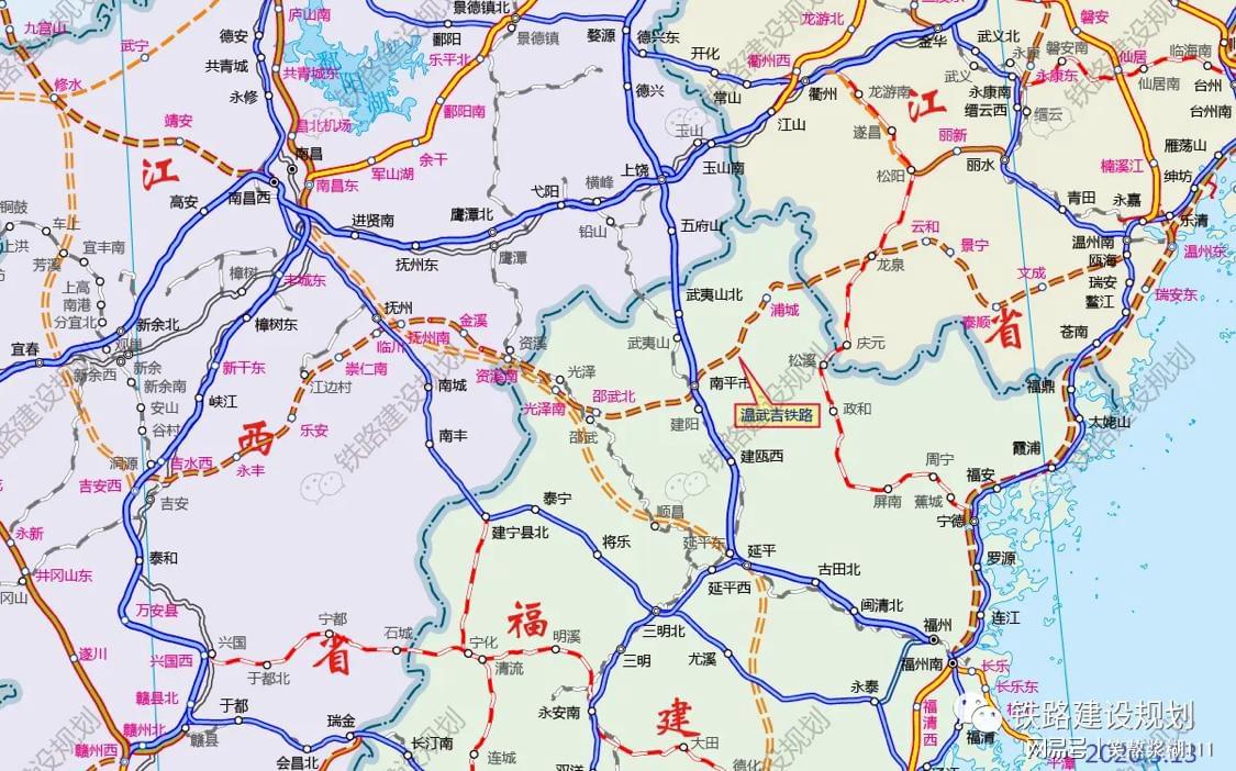 吉武溫鐵路最新路線圖公布，影響及觀點(diǎn)闡述