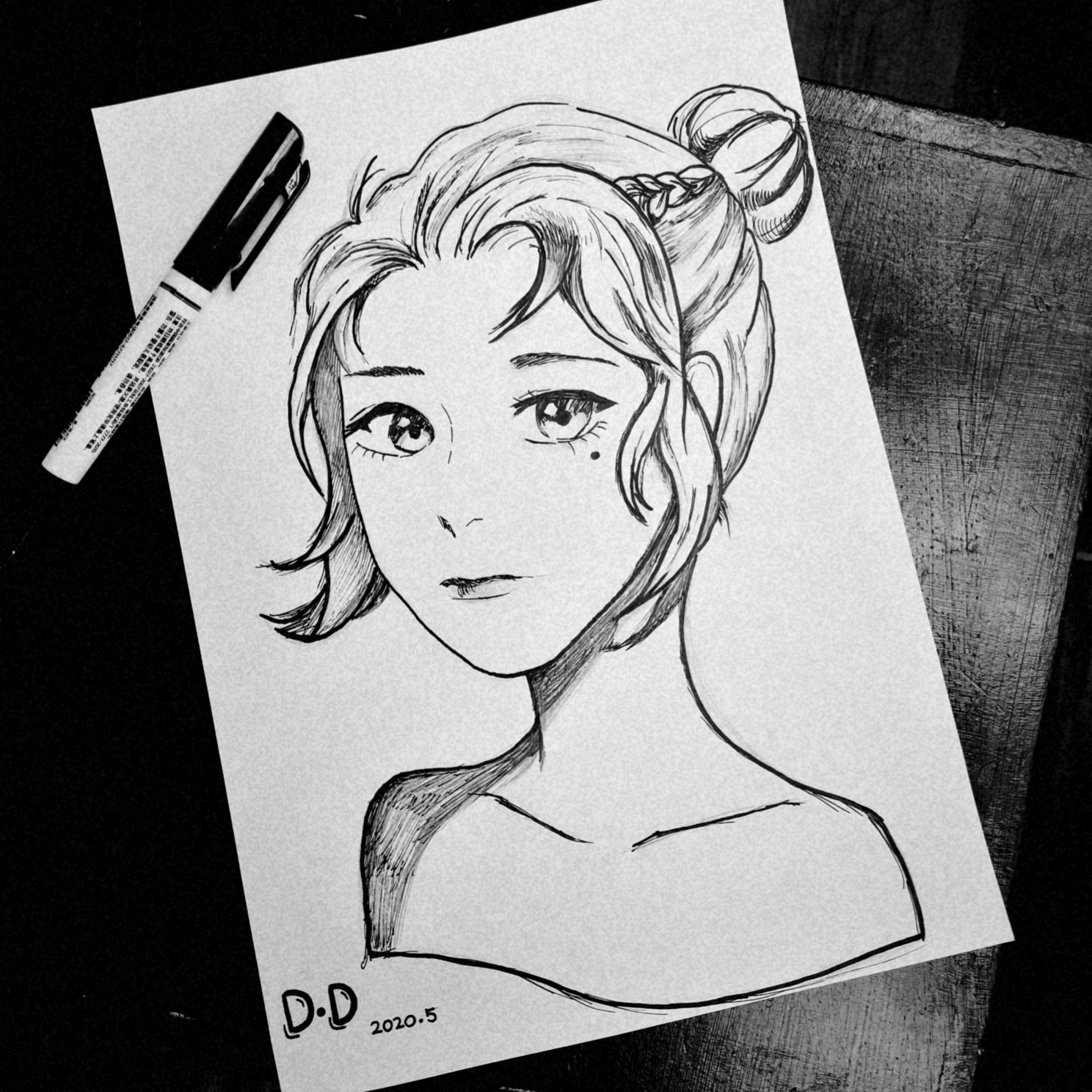 黑白畫人物動漫，獨特藝術表現與魅力的展現