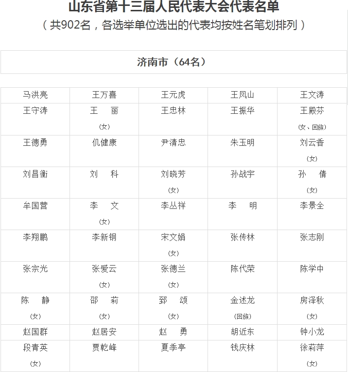 山東省最新黨代表名錄概覽，全面解讀黨代表名單