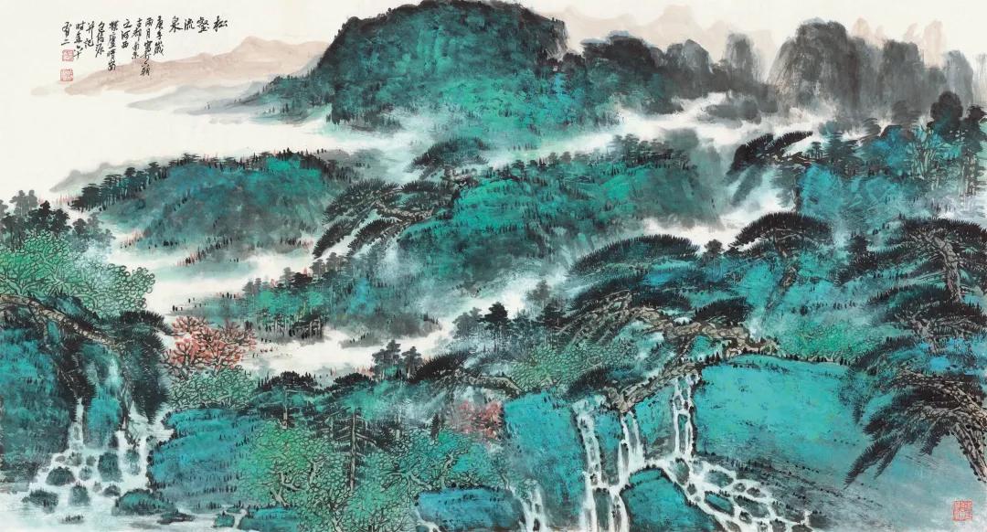 科技與藝術交融之美，動漫山水畫的魅力探索