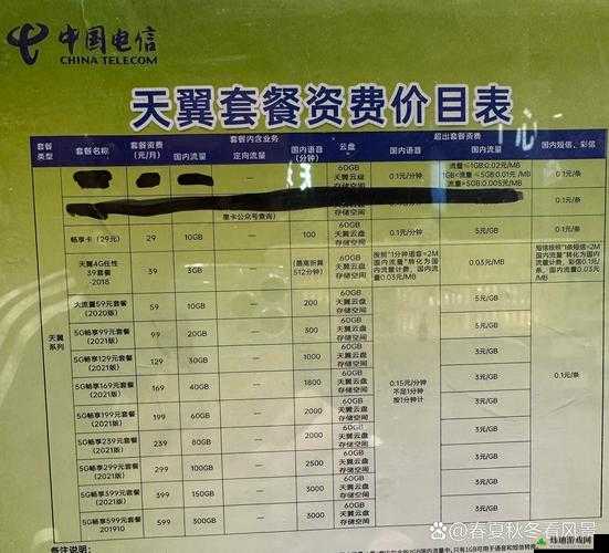最新電信收費標(biāo)準(zhǔn)深度解讀及解析